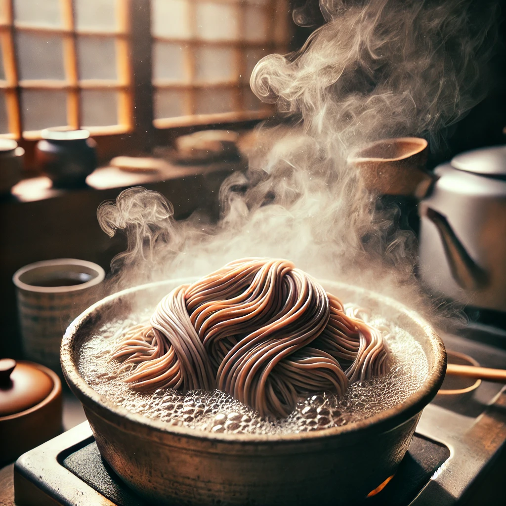 蕎麦の茹で方